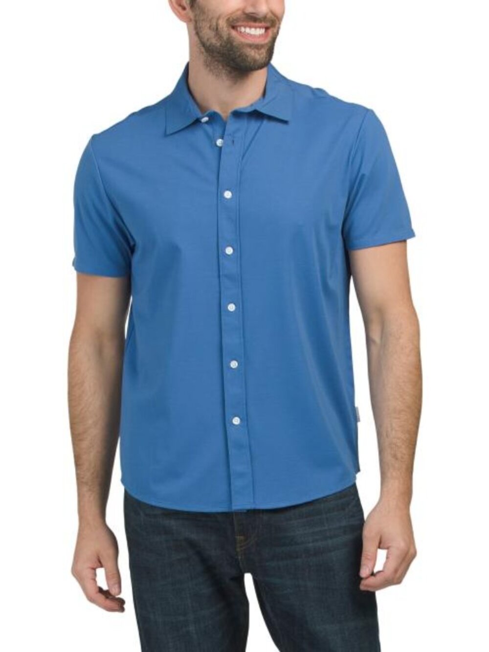KENNETH COLE Tech Button Front Shirt